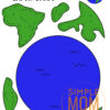 Are you looking for an easy earth template to teach your preschool or kindergarten class about our planet? This is a simple earth project that even toddlers can get their hands in. Make learning about science fun with our diy earth cut out craft today!