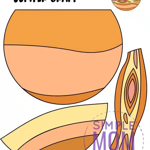 Are you looking for a preschool planet Jupiter project that is easy enough for elementary and kindergarten kids too? Our Jupiter craft template is a great way to make learning about our solar system and space fun! Grab your Jupiter templates today!
