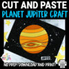 Are you looking for a preschool planet Jupiter project that is easy enough for elementary and kindergarten kids too? Our Jupiter craft template is a great way to make learning about our solar system and space fun! Grab your Jupiter templates today!