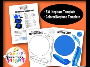 The solar system is so much fun to learn about! Why not add even more fun by printing off this planet Neptune craft template! Your miniature space rangers will adore learning about Neptune interesting facts when they have an easy cut and paste Neptune craft to go along with it. Click to download and print your Neptune template today!