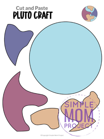 Do your kids love learning about our solar system? Are they dreaming about visiting Nasa one day? Help them grow by using our printable planet Pluto paper craft. It may be a dwarf planet, but it is still a planet. This fun space activity doesn’t require a telescope to love. Grab your printable planet Pluto template today!