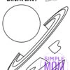 Do your kids love coloring and learning facts about our solar system? Then, they will love our printable planet Saturn outer space craft. It is perfect for kids of all ages including preschool, kindergarten, and toddler kids. It also works great on a poster for the next science fair! Grab the planet Saturn cut and paste template today!