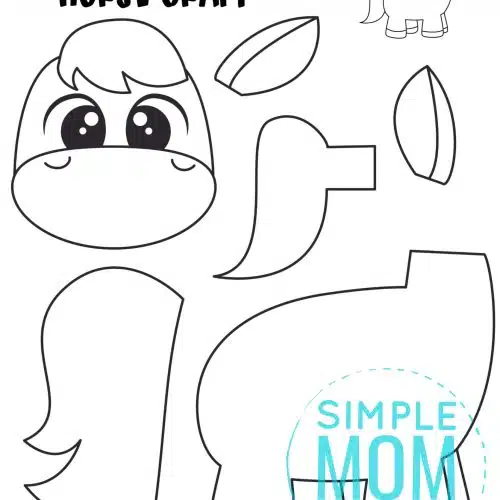 Printable farm animal crafts