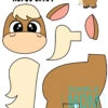 Printable farm animal crafts