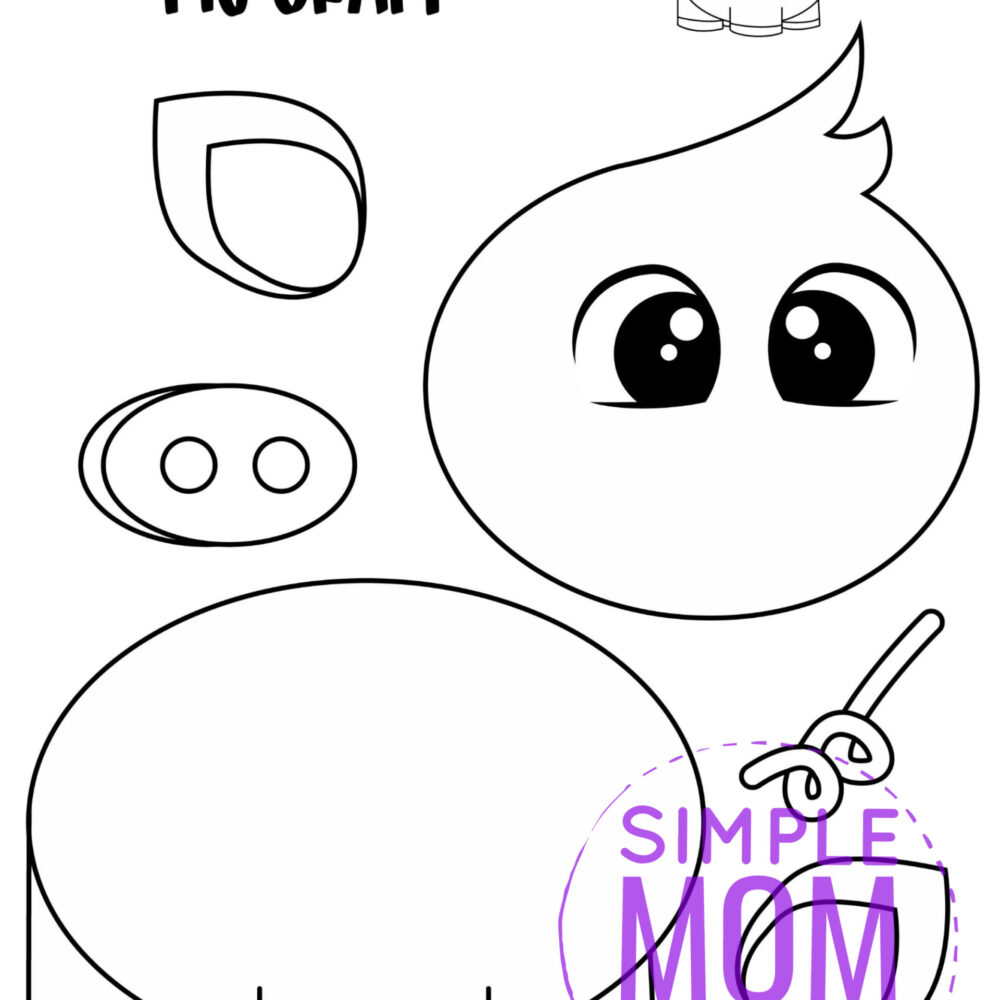 Printable farm animal crafts
