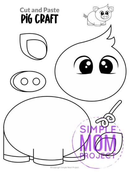 Printable farm animal crafts