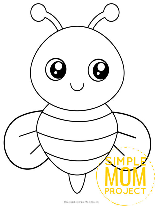 Are you looking for cute bug template printable cut out insects? These insect templates are great for any bug crafts! There's a bee, ladybug, grasshopper, spider and many more cute and simple insect templates! Click to download and print your set of insect templates today!