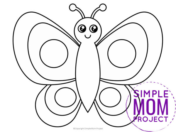 Are you looking for cute bug template printable cut out insects? These insect templates are great for any bug crafts! There's a bee, ladybug, grasshopper, spider and many more cute and simple insect templates! Click to download and print your set of insect templates today!