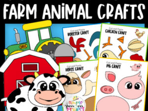 Click now to download these simple and easy farm animal crafts that are perfect for preschool, kindergarten and toddler age kids! From pigs to cows and from horses to sheep, these fun and adorable old macdonald farm animal crafts are perfect for your little one! Print your farm animal craft set now!