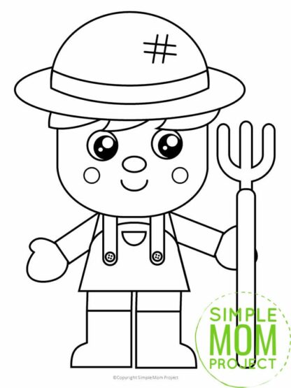 Are you looking for cute farm animal template printable cut out animals? These old macdonald barnyard templates are great for any farm crafts! There's a cow, pig, sheep, horse, chicken and many more cute and simple farm animal templates! Click to download and print your set of farm animal templates today!