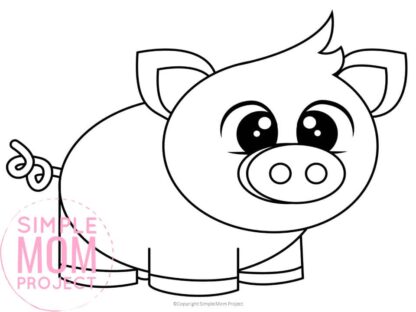 Are you looking for cute farm animal template printable cut out animals? These old macdonald barnyard templates are great for any farm crafts! There's a cow, pig, sheep, horse, chicken and many more cute and simple farm animal templates! Click to download and print your set of farm animal templates today!