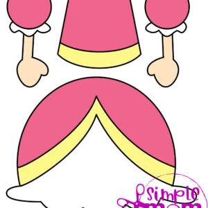 Click and grab this easy and printable princess template to make a fun paper bag puppet! This toddler and preschool craft can help your little Disney princess fan put on their very own paper bag princess puppet show! Download your own princess paper bag puppet template now!