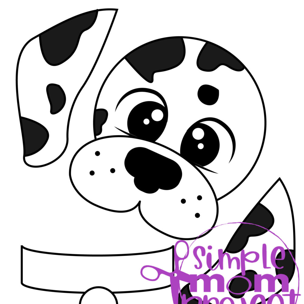 Do your kids love 101 Dalmatians? Then they will absolutely love this printable paper bag dalmatian dog craft! It is the perfect children’s craft to make when you are looking for rainy day activities too! Grab your copy of our dalmatian dog paper bag puppet template today!