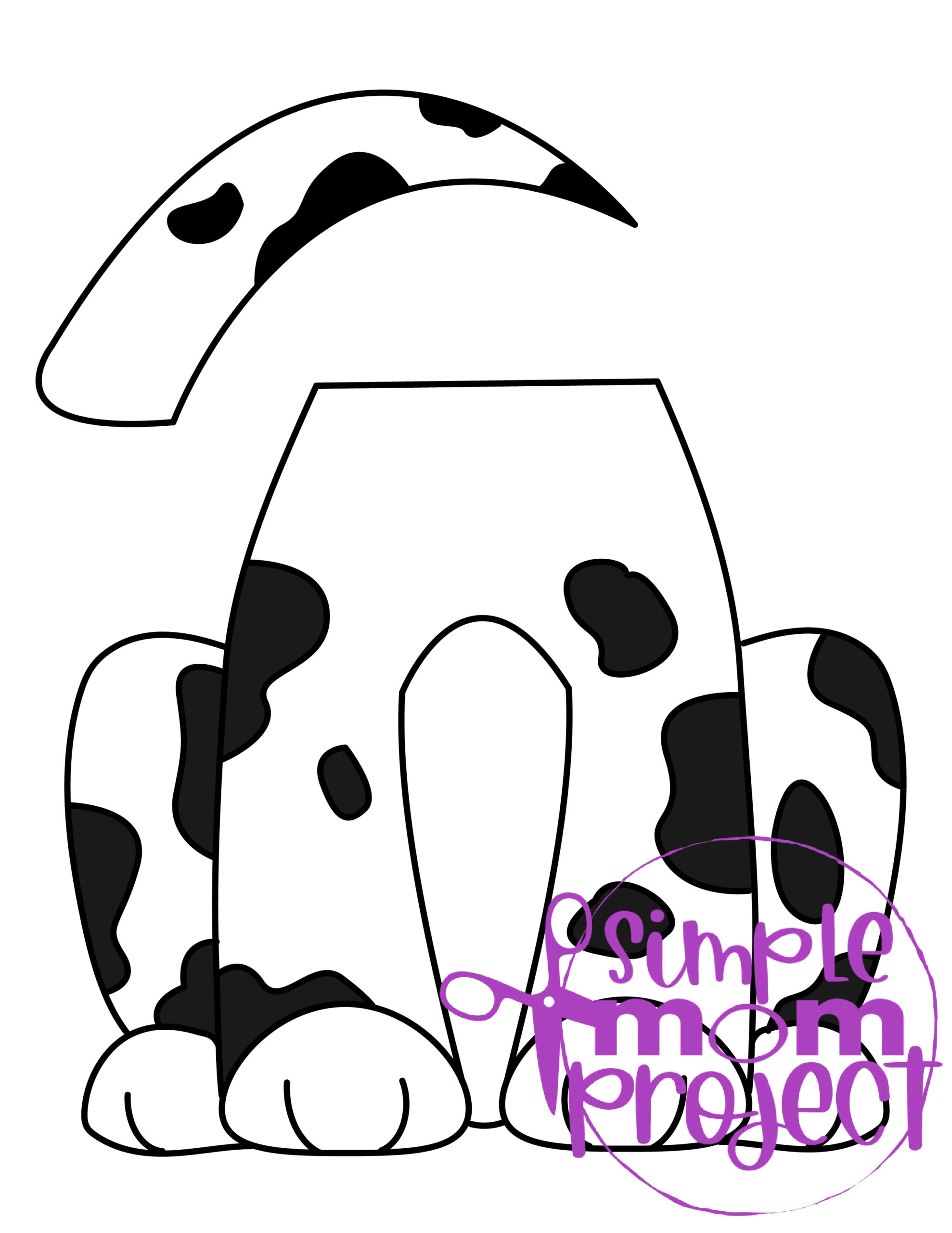 Printable Puppy Dog Dalmatian Paper Bag Puppet Craft for Kids Preschoolers Toddlers and Kindergartners 14