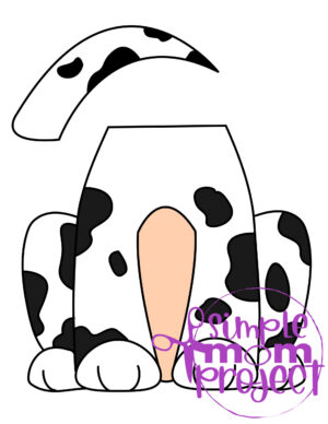Do your kids love 101 Dalmatians? Then they will absolutely love this printable paper bag dalmatian dog craft! It is the perfect children’s craft to make when you are looking for rainy day activities too! Grab your copy of our dalmatian dog paper bag puppet template today!