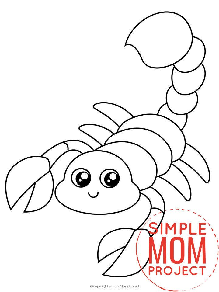 Printable Insect and Bug Templates for Preschoolers, Toddlers and Kindergartners