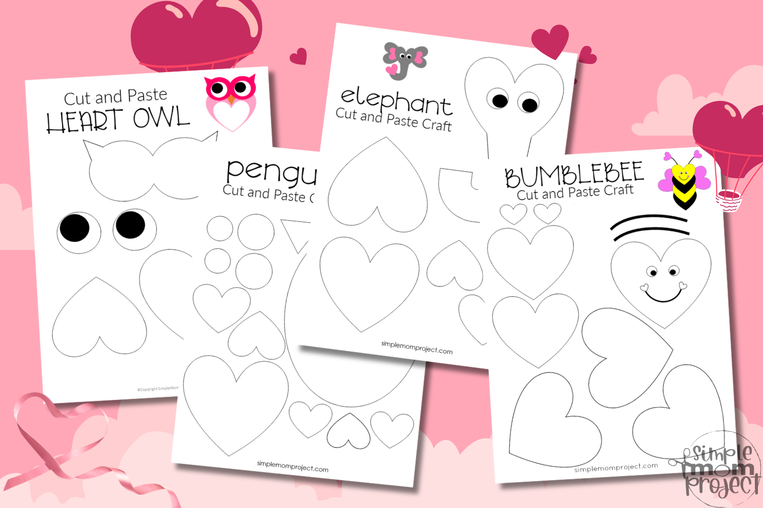 I am thrilled to share a charming collection of black and white heart-themed animals for quality coloring and crafting time with your children. This collection is ideal for creating cherished memories, featuring simple designs accessible for toddlers and preschoolers, while still engaging for older kids.