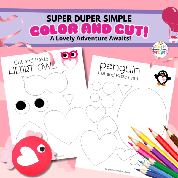 I am thrilled to share a charming collection of black and white heart-themed animals for quality coloring and crafting time with your children. This collection is ideal for creating cherished memories, featuring simple designs accessible for toddlers and preschoolers, while still engaging for older kids.