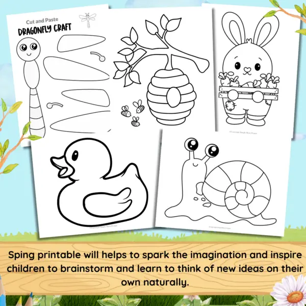 These spring craft templates are a blast for both kiddos and grown-ups! Buzzing bees, froggy friends, fluttering butterflies, and blooming flowers—over 100 springtime templates are just waiting for you to download and unleash your creativity today! 🌼✨