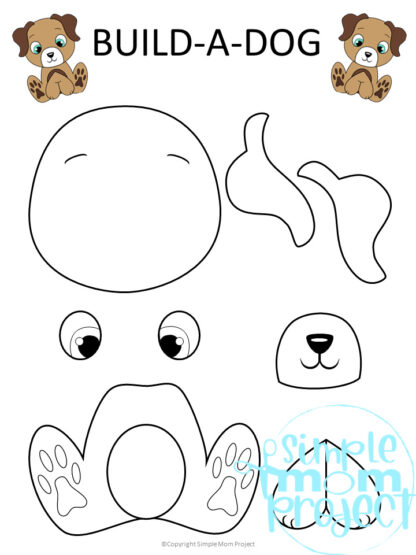 Farm Animals Craft Bundle – 20 Printable Build-a-Farm Animal Cut ...