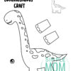 Looking for blank printable dinosaur crafts for your preschool, toddler or kindergarten kids to color and have fun with? These easy diy paper dinosaur crafts are simple cut and paste templates to keep toddlers, preschoolers or even big kids amused for hours. Including our popular t-rex craft, triceratops craft and stegosaurus crafts and many more these are sure to be a big hit with your kids for fun craft activities or even homeschooling lessons. Click here to grab these awesome black and white, blank dinosaur craft templates today.