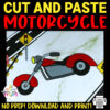 Are you looking for a quick and easy cut-and-paste printable craft for your kids? This printable diy motorcycle craft template is the ideal activity for kids of all ages, especially to toddler, preschool and kindergarten kids. Learn the different types of vehicles as they build their own motorcycle craft. It’s a fun craft project that kids will definitely love sharing with their friends and classmates. Grab your own motorcycle template now!