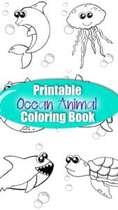 40 Ocean Animal Printable Templates and Coloring Pages – Simple Mom ...
