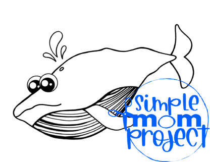 40 Ocean Animal Printable Templates and Coloring Pages – Simple Mom ...
