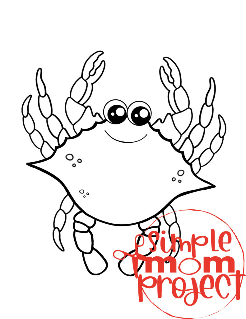 40 Ocean Animal Printable Templates and Coloring Pages – Simple Mom ...