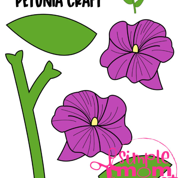 Are you looking for easy printable paper flower crafts to do with your preschool or kindergarten class this spring? These simple flower crafts are great for wall art or grab some construction paper and make handmade flower cards! Your kids can even glue them on to popsicle sticks for a fun spring time decoration. These flower templates make for a simple and easy summer project too! Grab your flower craft bundle set today!