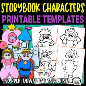 Are you looking for some fun, easy and easy storybook character coloring pages for your kids? This collection includes our most popular printable fantasy character template which are perfect for preschool art projects or home school craft classes. From a princess, carriage and horse to a dragon, prince and frog - there’s a storybook character printable your kids will love. Simply print the Storybook Character Templates, grab some of your favorite coloring supplies and get to coloring!