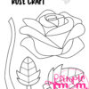 Are you looking for easy blank printable paper flower crafts to do with your preschool or kindergarten class this spring? These simple flower crafts are great for a wall art coloring activity or grab some construction paper and make handmade flower cards! Your kids can even glue them on to popsicle sticks for a fun spring time decoration. These blank flower templates make for a simple and easy summer project too! Grab your black and white flower craft bundle set today!