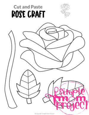 Are you looking for easy blank printable paper flower crafts to do with your preschool or kindergarten class this spring? These simple flower crafts are great for a wall art coloring activity or grab some construction paper and make handmade flower cards! Your kids can even glue them on to popsicle sticks for a fun spring time decoration. These blank flower templates make for a simple and easy summer project too! Grab your black and white flower craft bundle set today!