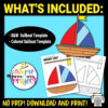 Looking for a fun craft that will teach your kids about vehicles? This printable sailboat craft template is perfect for kids who are studying the modes of transportations. Cut out the sailboat drawing and use it for coloring, stencils, mosaic, decorations, crafts and more. It’s the ideal activity to keep your little ones busy while developing their fine motor skills. Be sure to get your printable sailboat template today!