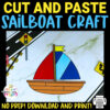 Looking for a fun craft that will teach your kids about vehicles? This printable sailboat craft template is perfect for kids who are studying the modes of transportations. Cut out the sailboat drawing and use it for coloring, stencils, mosaic, decorations, crafts and more. It’s the ideal activity to keep your little ones busy while developing their fine motor skills. Be sure to get your printable sailboat template today!