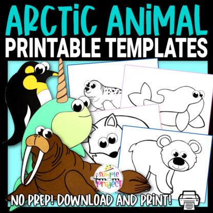 Are you looking for a fun way to teach your kids about arctic animals? What better way to bring fun to homeschooling than with the help of these simple Arctic Animal template coloring pages. Use our cute Baby Harp Seal, wily Arctic Fox or Proud Emperor Penguin to learn the alphabet and create fun coloring pages. They’re ideal for toddlers, preschoolers or kindergartners who love art projects, so click here and get your printable Arctic Animal coloring templates today!