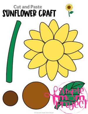 Are you looking for easy colored printable paper flower crafts to do with your preschool or kindergarten class this spring? These simple flower crafts are great for a wall art activity or grab some construction paper and make handmade flower cards! Your kids can even glue them on to popsicle sticks for a fun spring time decoration. These full colored flower templates make for a simple and easy summer project too! Grab your pre-colored flower craft bundle set today!
