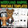 Add some sparkle to your forest themed crafts with these cute and printable Woodland Animal Templates. From Skunks to Deers, Hedgehogs and more, these simple woodland animal templates make great coloring pages and are great activities, ideal for preschoolers or kindergartners as a fun way to learn about the beautiful creatures of the forest. Click here to grab your printable Woodland Animal Coloring pages today!