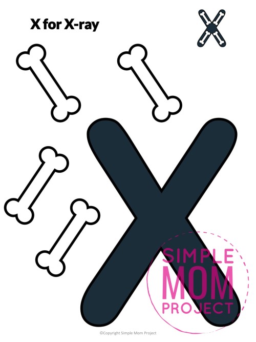 Uppercase Alphabet Crafts – 26 Full-Color Printable Cut & Paste ...