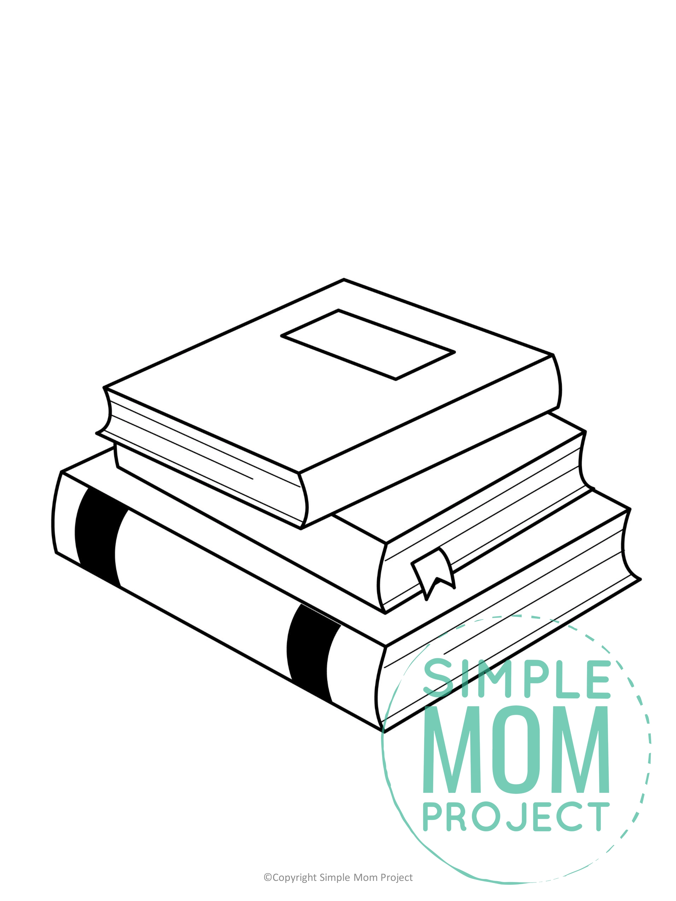 printable books template for kids preschoolers and toddlers