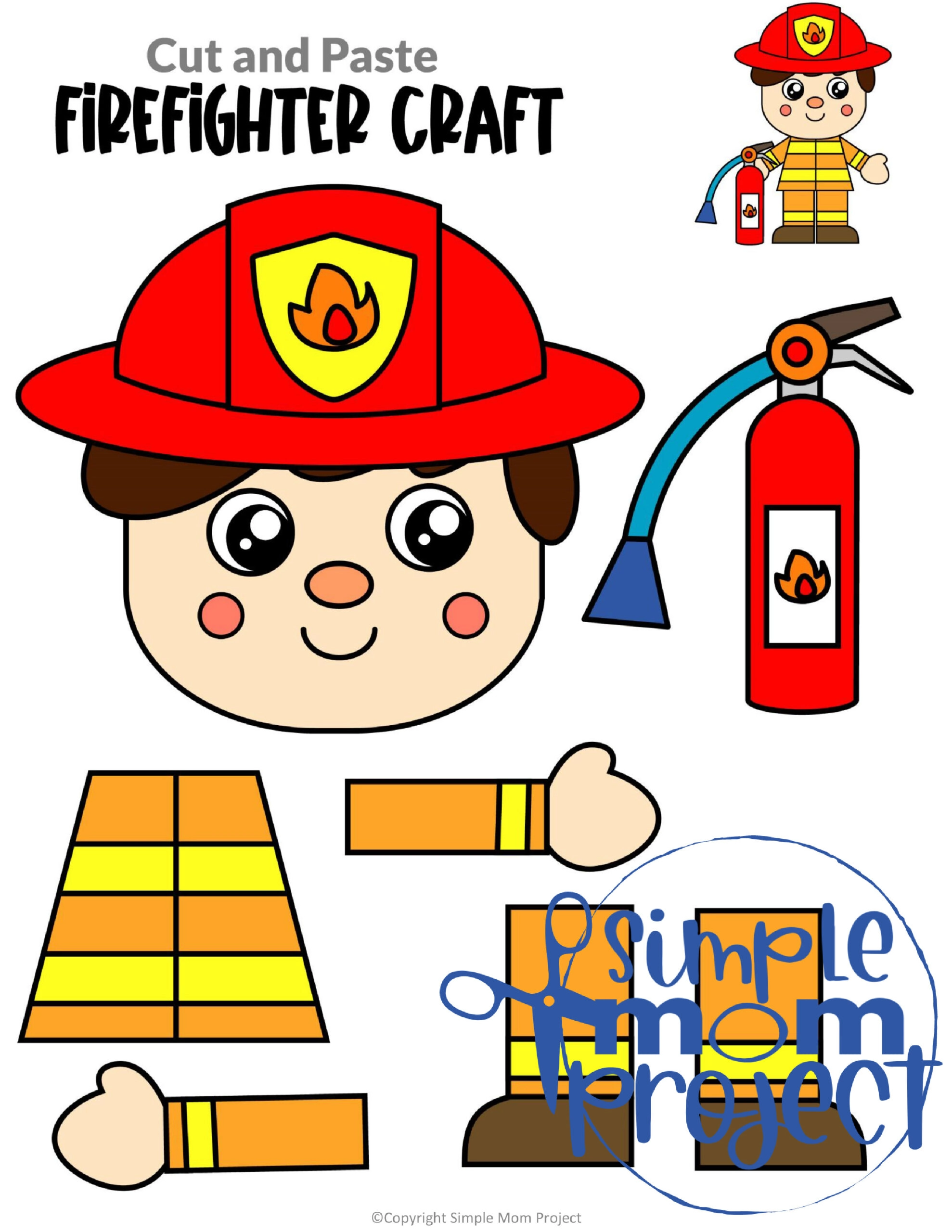 Are you looking for full colored printable community helper crafts for your preschool or kindergarten class? These easy and fun pre k community helper crafts are perfect for the classroom or a weekend activity. From our dentist, police officer, firefighter, doctor and construction worker to our school teacher and veterinarian, these fun preschool activities will be perfect for any community helper lesson plan! Simply cut them and turn them into puppets or just fun worksheets, but print your set now!