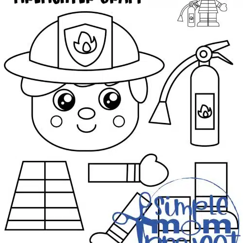 Are you looking for blank printable community helper crafts for your preschool or kindergarten class? These easy and fun pre k community helper crafts are perfect for a coloring classroom or a weekend activity. From our dentist, police officer, firefighter, doctor and construction worker to our school teacher and veterinarian, these fun preschool activities will be perfect for any community helper lesson plan! Turn them into puppets or just fun worksheets, but print your b&w community helper set now!