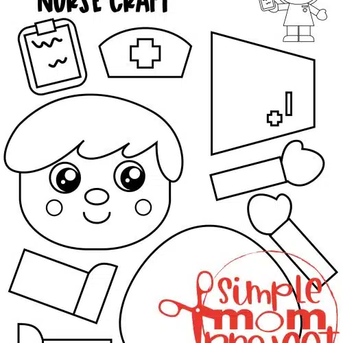 Are you looking for blank printable community helper crafts for your preschool or kindergarten class? These easy and fun pre k community helper crafts are perfect for a coloring classroom or a weekend activity. From our dentist, police officer, firefighter, doctor and construction worker to our school teacher and veterinarian, these fun preschool activities will be perfect for any community helper lesson plan! Turn them into puppets or just fun worksheets, but print your b&w community helper set now!