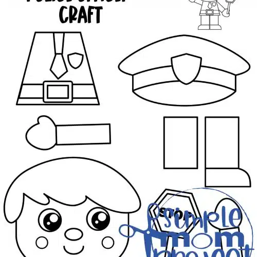 Are you looking for printable community helper crafts for your preschool or kindergarten class? These easy and fun pre k community helper crafts are perfect for the classroom or a weekend activity. From our dentist, police officer, firefighter, doctor and construction worker to our school teacher and veterinarian, these fun preschool activities will be perfect for any community helper lesson plan! Turn them into puppets or just fun worksheets, but print your set now!