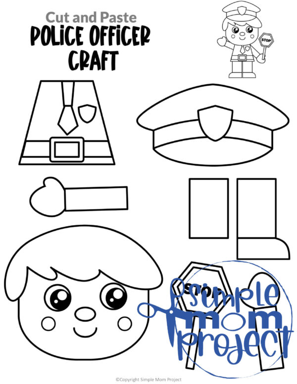 Are you looking for printable community helper crafts for your preschool or kindergarten class? These easy and fun pre k community helper crafts are perfect for the classroom or a weekend activity. From our dentist, police officer, firefighter, doctor and construction worker to our school teacher and veterinarian, these fun preschool activities will be perfect for any community helper lesson plan! Turn them into puppets or just fun worksheets, but print your set now!