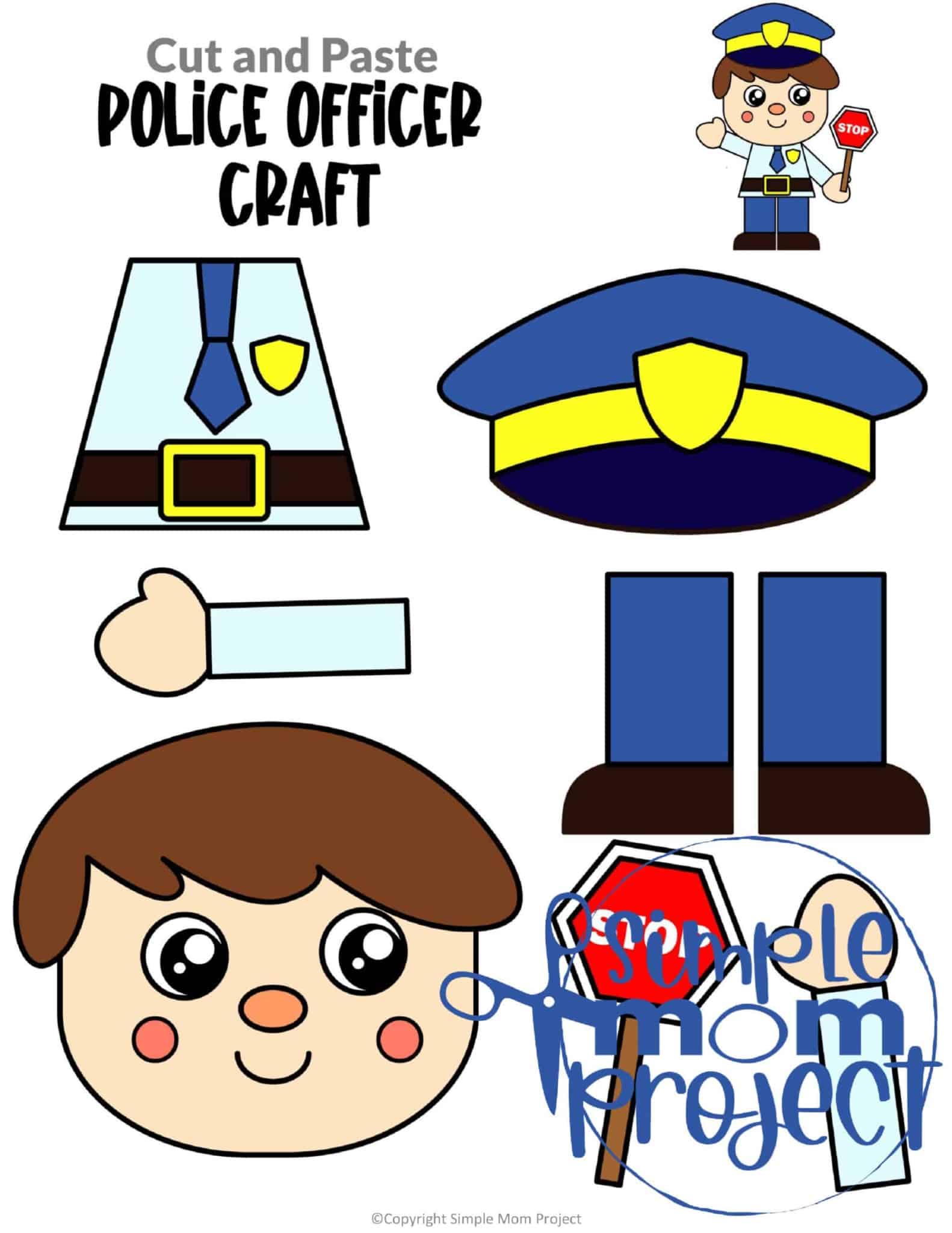 Are you looking for full colored printable community helper crafts for your preschool or kindergarten class? These easy and fun pre k community helper crafts are perfect for the classroom or a weekend activity. From our dentist, police officer, firefighter, doctor and construction worker to our school teacher and veterinarian, these fun preschool activities will be perfect for any community helper lesson plan! Simply cut them and turn them into puppets or just fun worksheets, but print your set now!