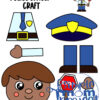 Are you looking for full colored printable community helper crafts for your preschool or kindergarten class? These easy and fun pre k community helper crafts are perfect for the classroom or a weekend activity. From our dentist, police officer, firefighter, doctor and construction worker to our school teacher and veterinarian, these fun preschool activities will be perfect for any community helper lesson plan! Simply cut them and turn them into puppets or just fun worksheets, but print your set now!