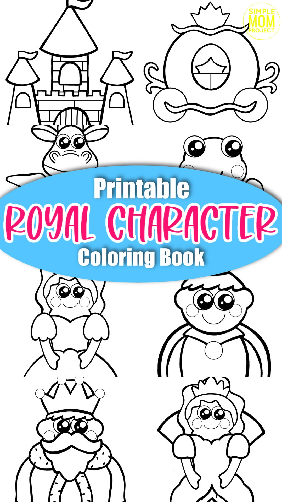 royalty storytime coloring book for kids, preschoolers and kindergartners sales pin