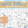 Grab these easy, printable winter Themed templates for winter decor, winter crafts and elementary school teachers, students preschoolers and toddlers. From a winter hat, snowman, mitten, clothes, winter tree, snowflakes and more, you can easily turn these winter templates into a fun winter themed banner or winter coloring activity for your kids. Easily click and download your set of our winter templates today!