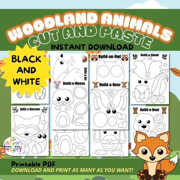 Looking for a fun coloring activity to dive into with your little ones? Dive into the world of adorable woodland animals with these printable templates! Jazz them up with autumn treasures like leaves, pine cones, and acorns. Stick them on paper plates, cardboard, or toilet paper rolls for an instant fall decor upgrade. These crafts are a hit with kids of all ages, from kindergartners to big kids!